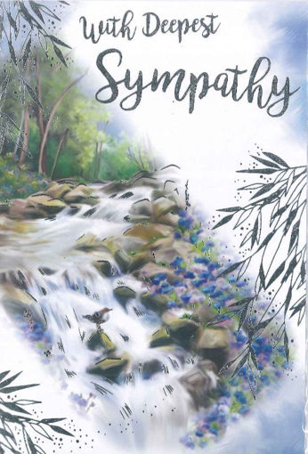 Picture of WITH DEEPEST SYMPATHY CARD